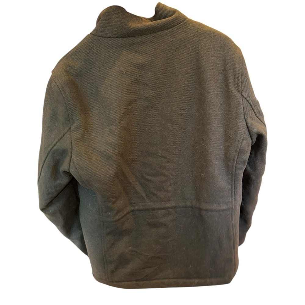 Mango Wool Sherpa Jacket Small - image 3